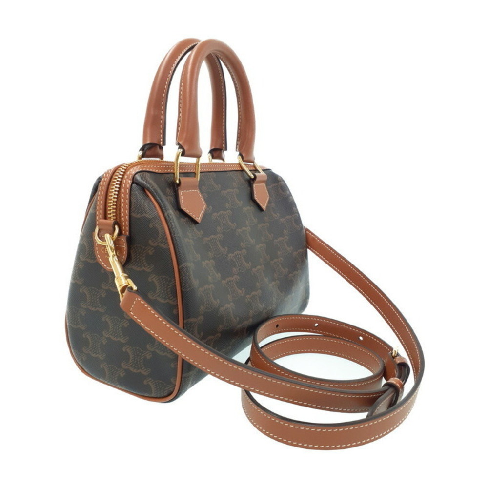 Celine Canvas Bag Triomphe Boston - Picture 1 of 9